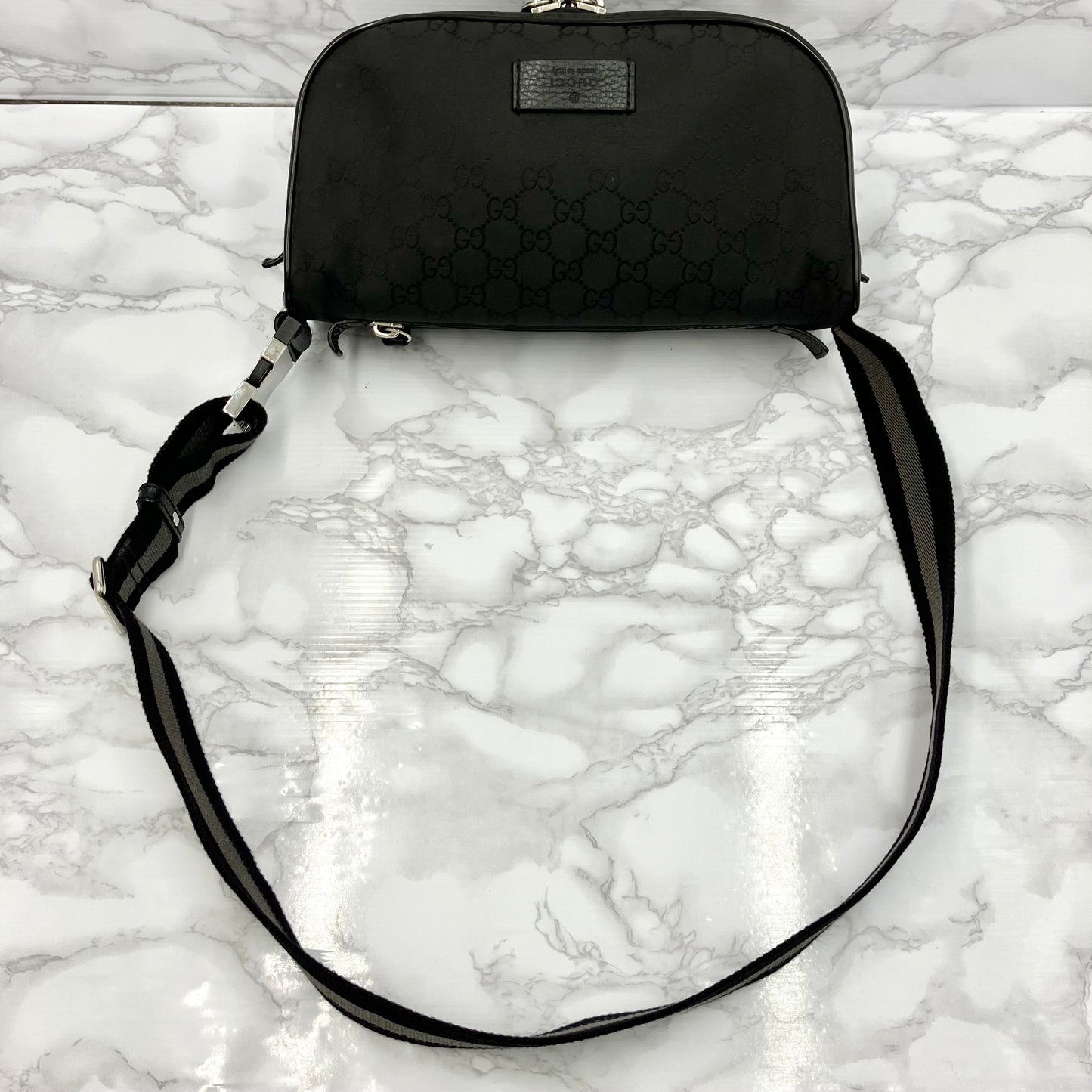 GUCCI nylon body bag