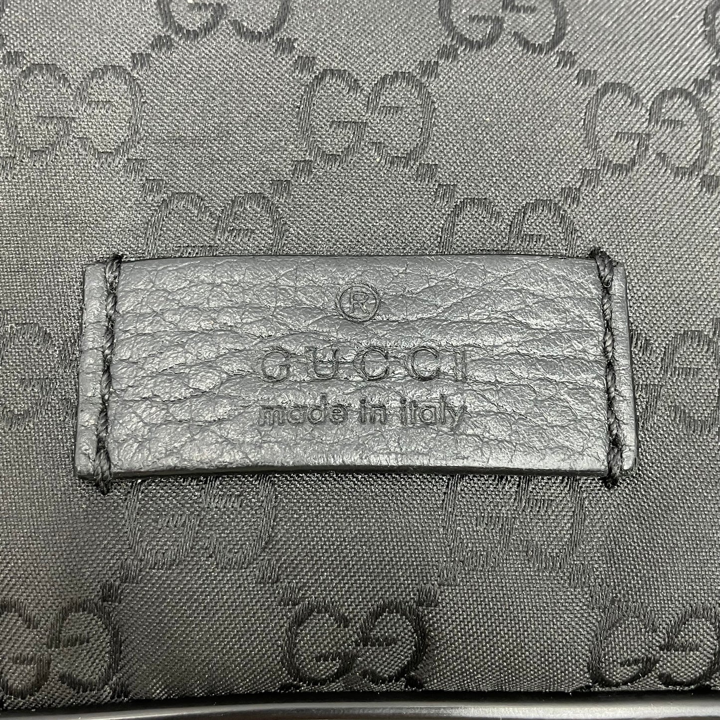 GUCCI nylon body bag