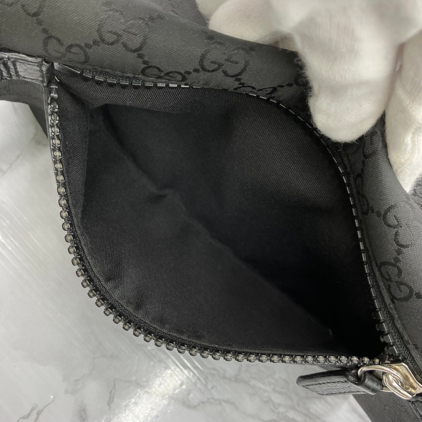 GUCCI nylon body bag