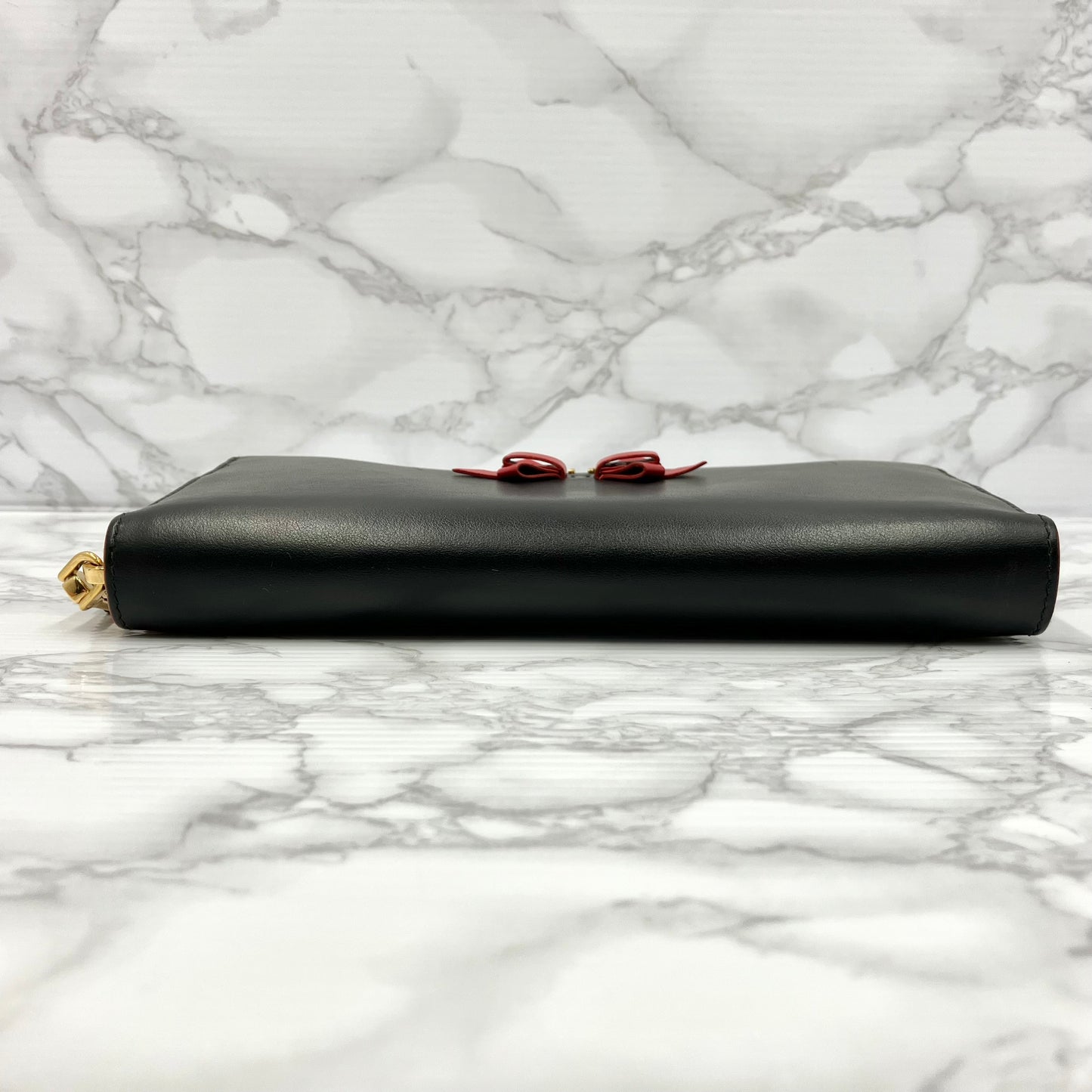 MIUMIU leather long wallet