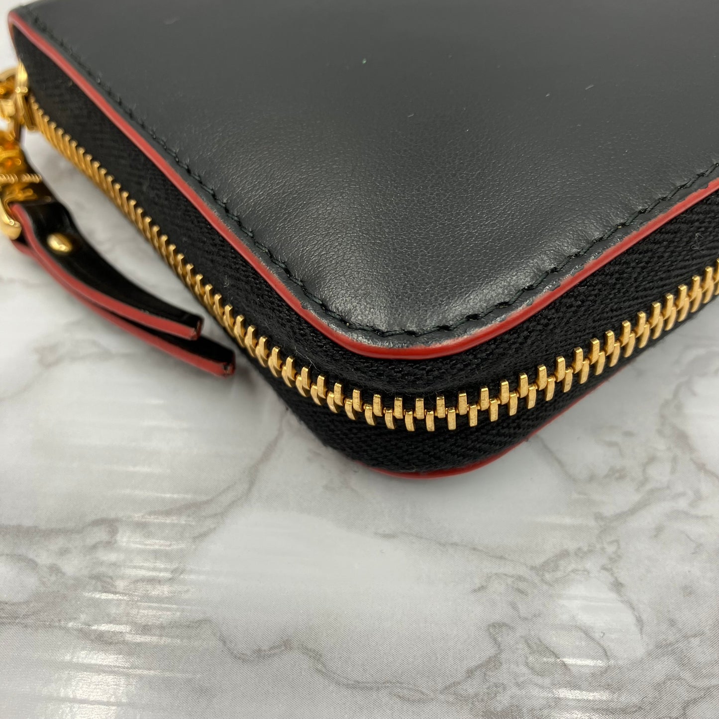 MIUMIU leather long wallet