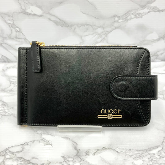 GUCCI  leather card case