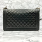 CHANEL BOYCHANEL lambskin Matrasse chain shoulder