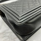 CHANEL BOYCHANEL lambskin Matrasse chain shoulder