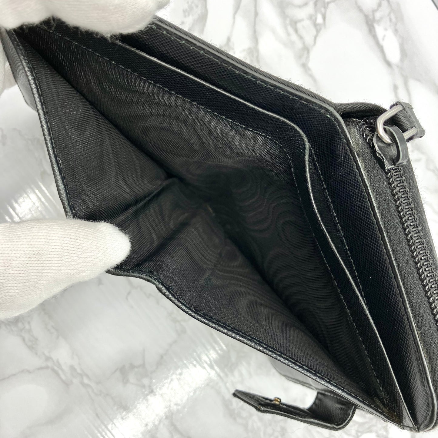 PRADA Nylon wallet