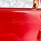 Christian Dior 2way Lady Dior patent leather