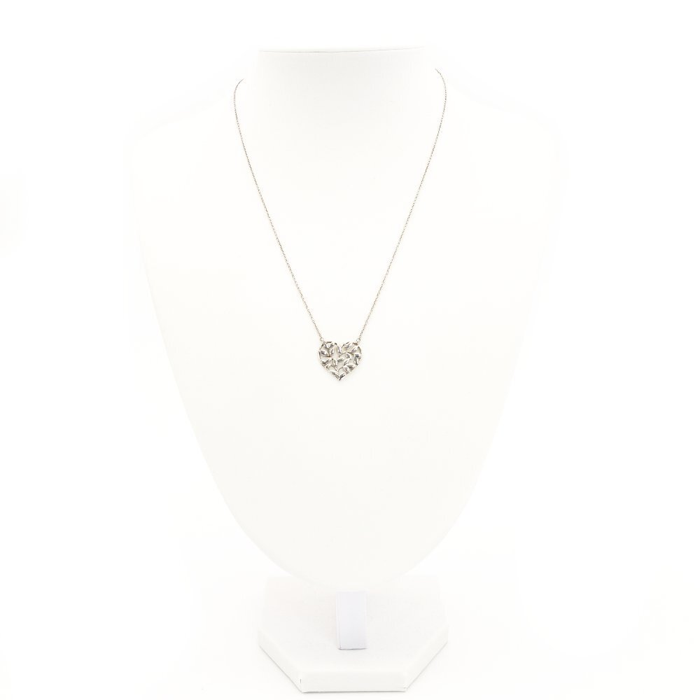 Tiffany & Co. Olive Necklace Sterling Silver 925 Heart Approx. 3g 6-12-041