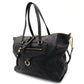 LOUIS VUITTON Lumineuse PM Monogram Implant Navy M93410 2-Way Shoulder Leather Tote 7-10-300