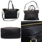 LOUIS VUITTON Lumineuse PM Monogram Implant Navy M93410 2-Way Shoulder Leather Tote 7-10-300