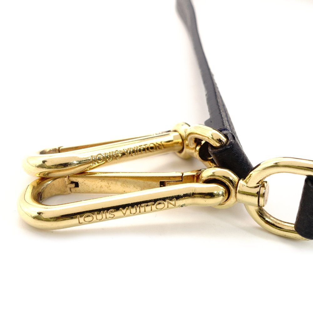 LOUIS VUITTON Lumineuse PM Monogram Implant Navy M93410 2-Way Shoulder Leather Tote 7-10-300