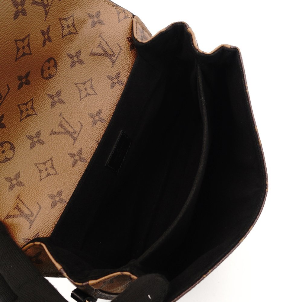 LOUIS VUITTON Pochette Métis Monogram Reverse Canvas PVC Leather Handbag 2-Way Shoulder 7-10-594