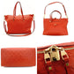 LOUIS VUITTON Bastille MM Monogram Implant Orange M50048 2-Way Shoulder Leather Tote 7-7-657