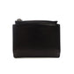 Maison Margiela 4-Stitch Leather Coin Case Black Mini Wallet Foldable Wallet 7-10-855