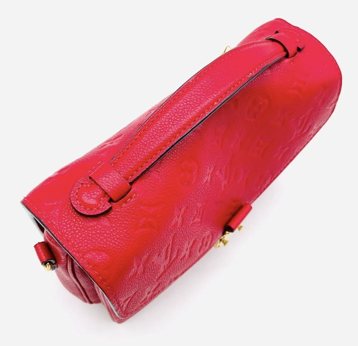 LOUIS VUITTON Anplant Pochette Métis Handbag Leather Shoulder Bag Women's Red 6-7-235