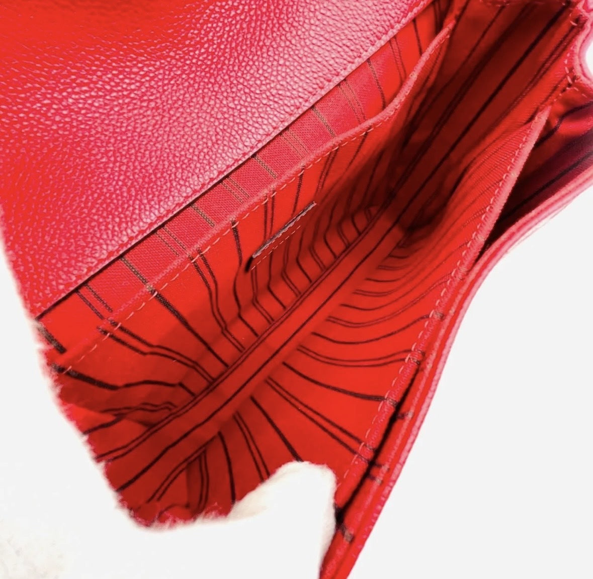 LOUIS VUITTON Anplant Pochette Métis Handbag Leather Shoulder Bag Women's Red 6-7-235