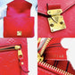 LOUIS VUITTON Anplant Pochette Métis Handbag Leather Shoulder Bag Women's Red 6-7-235