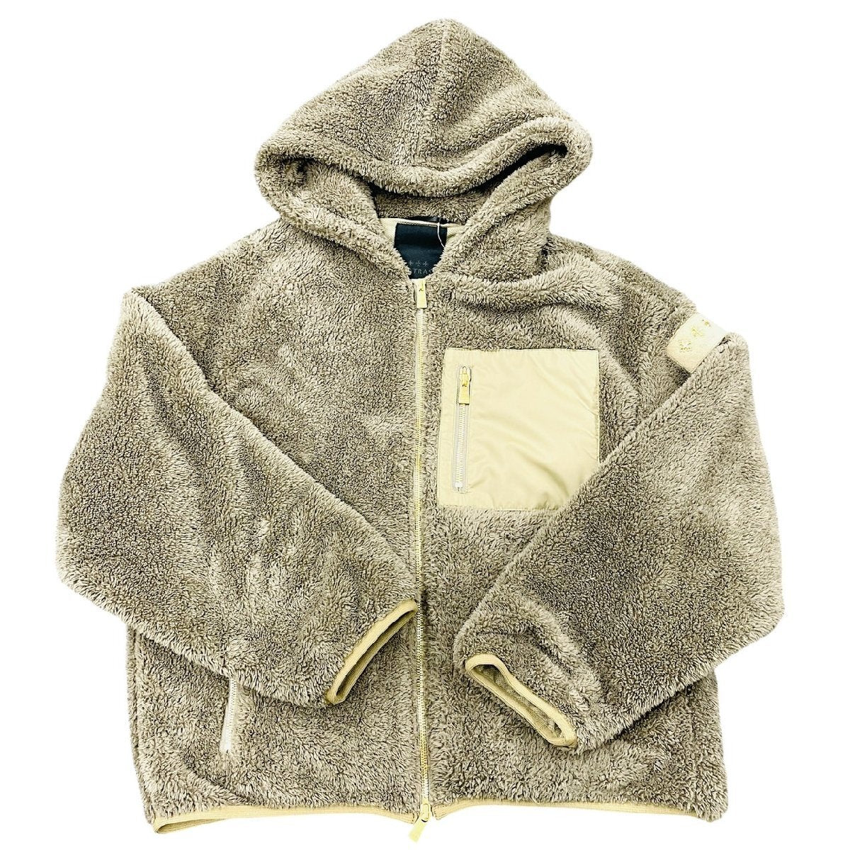 TATRAS Boa Beige Jacket Unisex Excellent Condition Men's Women's Size 03 7-2-225