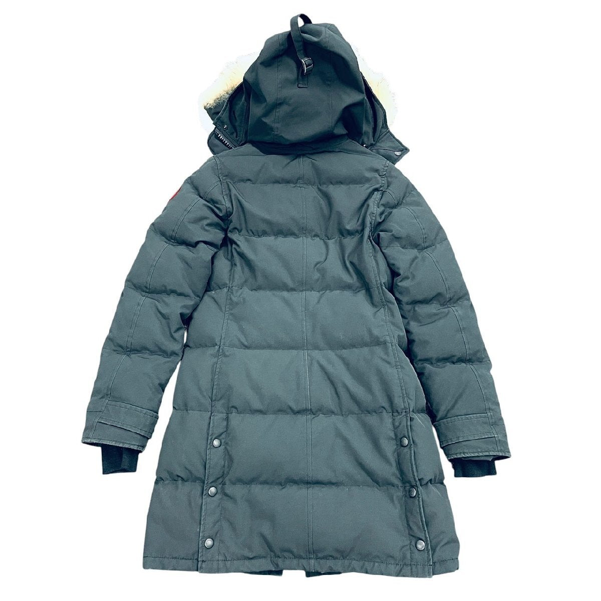 Canada Goose Mackenzie Parka Black Black M Size Down Coat Women's Excellent Condition Detachable Hood 6-12-646