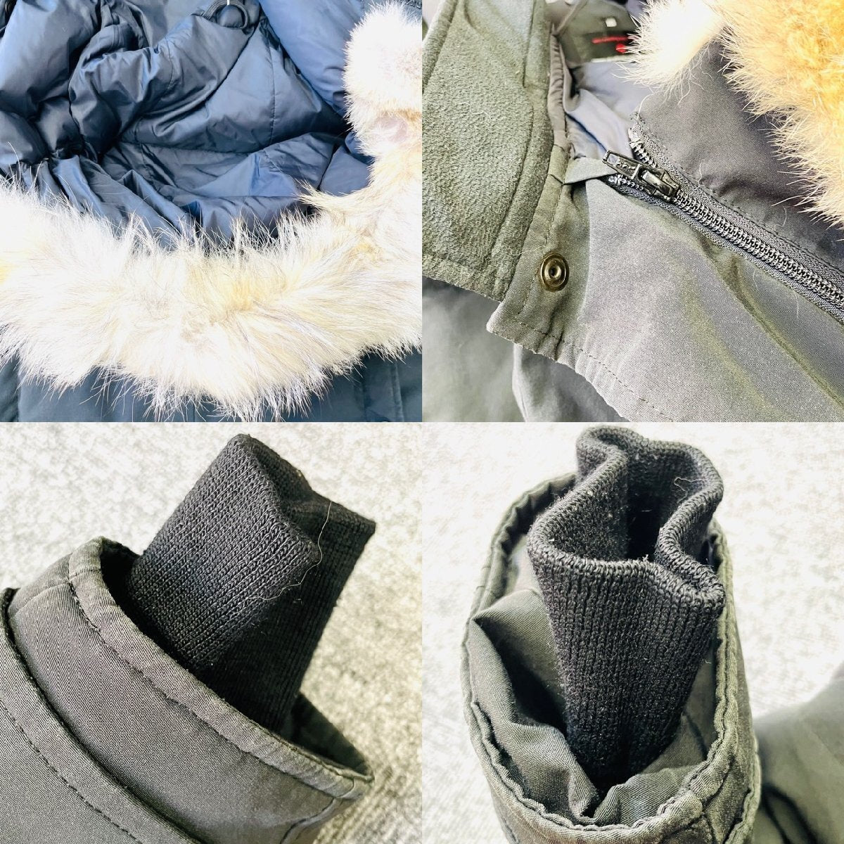 Canada Goose Mackenzie Parka Black Black M Size Down Coat Women's Excellent Condition Detachable Hood 6-12-646