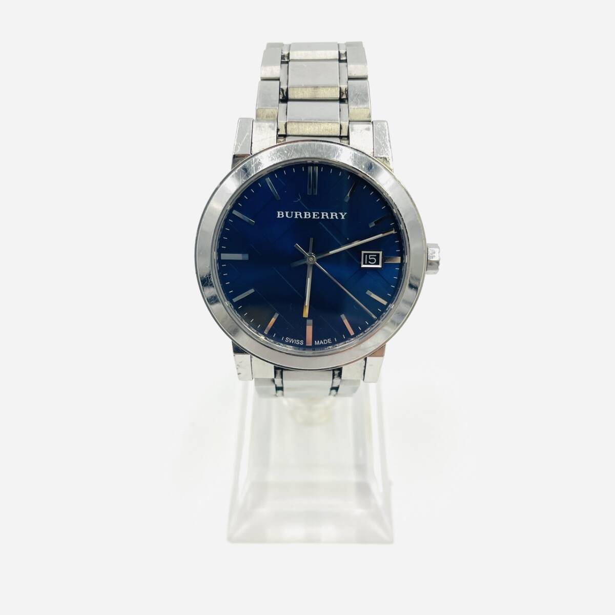 BURBERRY Watch BU9031 Stainless Steel Quartz Silver Men's Watch 7-2-883