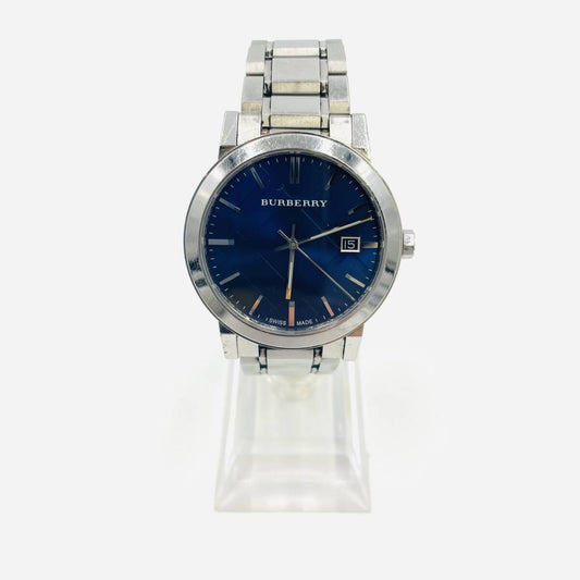 BURBERRY Watch BU9031 Stainless Steel Quartz Silver Men's Watch 7-2-883