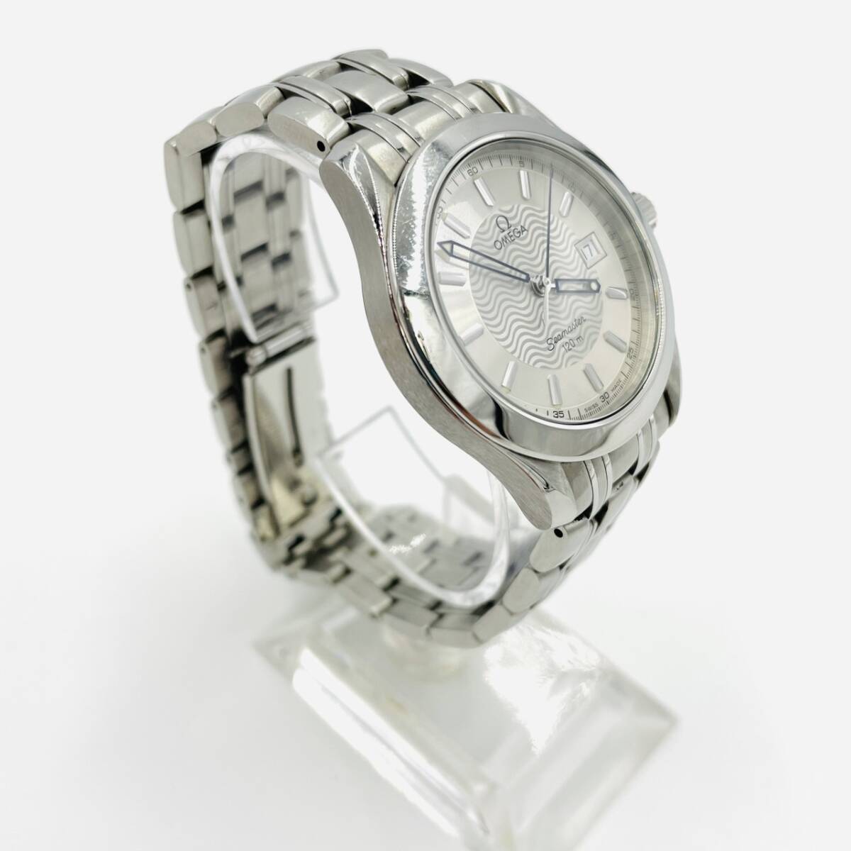 OMEGA Watch Seamaster 120M Quartz Stainless Steel Men's Watch Silver 6-10-496