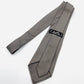 HERMES Tie Fasone 100% Silk Gray H Logo Men's Tie 7-4-284-1
