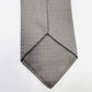 HERMES Tie Fasone 100% Silk Gray H Logo Men's Tie 7-4-284-1