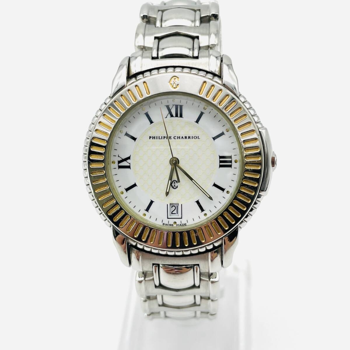 PHILIPPE CHARRIOL OR750/1.10GR Men's Watch Quartz Silver