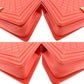 CHANEL Boy Chanel Lambskin Coral Orange Gold Hardware Leather Chain Shoulder Bag