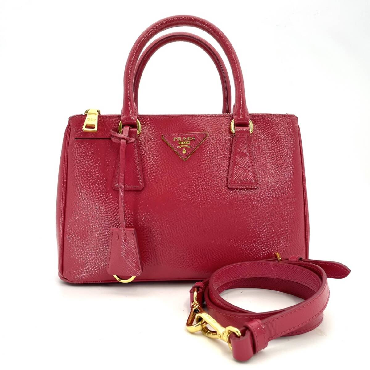 PRADA Galleria Pink 2way Bag