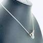 Tiffany & Co. Necklace Double Loop Elsa Peretti Silver 925 Silver