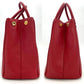 PRADA 2Way SAFFIANO Leather Red