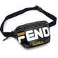 FENDI Zucca Coating Body Bag Black