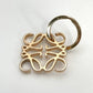 LOEWE Anagram Key Ring Pink gold