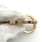 LOEWE Anagram Key Ring Pink gold
