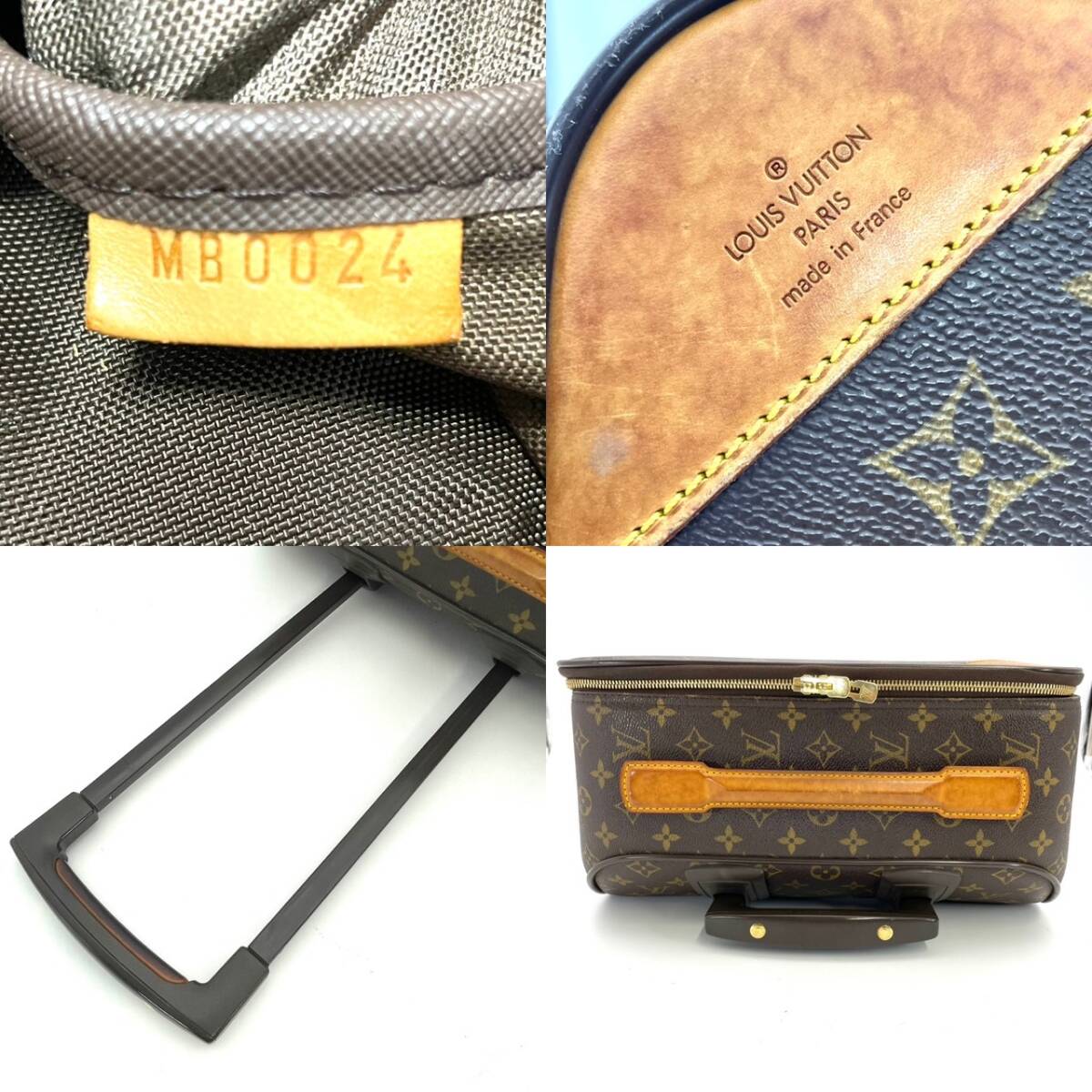 LOUIS VUITTON Pegas 45 Monogram Vintage Carry Case