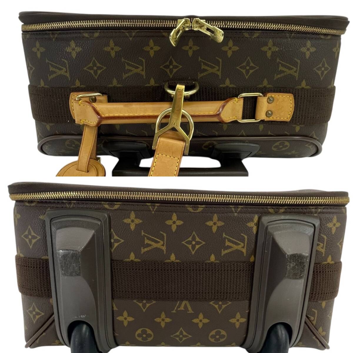 Louis Vuitton Pegasus 55 Carry Bag M23294 Travel Case Monogram Vintage 7-3-745