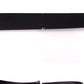 FENDI Mamma Belt Black Leather Size 110CM