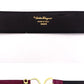 Salvatore Ferragamo Gancini Belt Purple Size 70CM