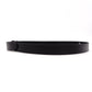 FENDI Mamma Belt Black Leather Size 110CM