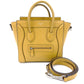 CELINE Luggage Nano Shopper Yellow