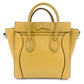 CELINE Luggage Nano Shopper Yellow