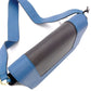 CELINE Frame Shoulder Blue Gray Leather