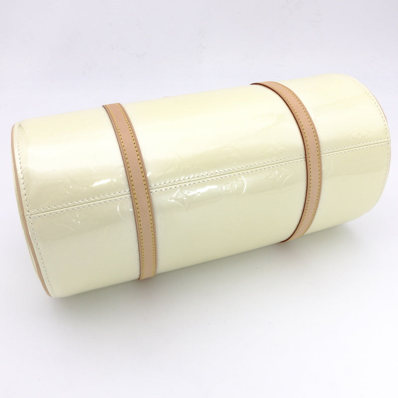 LOUIS VUITTON Vernis Bedford Hand Bag Patent Leather Yellow