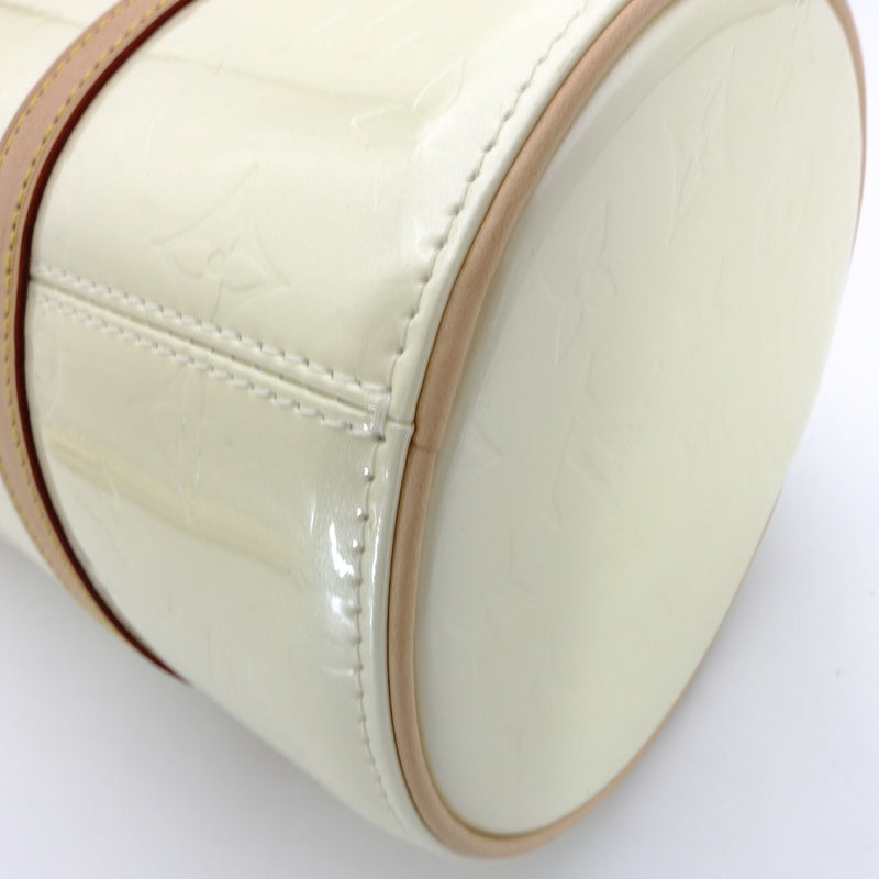 LOUIS VUITTON Vernis Bedford Hand Bag Patent Leather Yellow