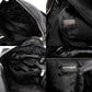 CHANEL Coco Mark Hand Bag Leather Black Vintage