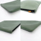 HERMES Trousse Flat MM Green Neovan Clutch bag