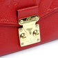 LOUIS VUITTON Empreinte Pochette Saint German Red Leather