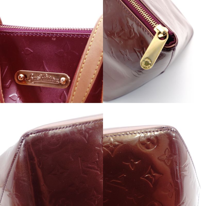 LOUIS VUITTON Vernis Amarante Perveu Handbag